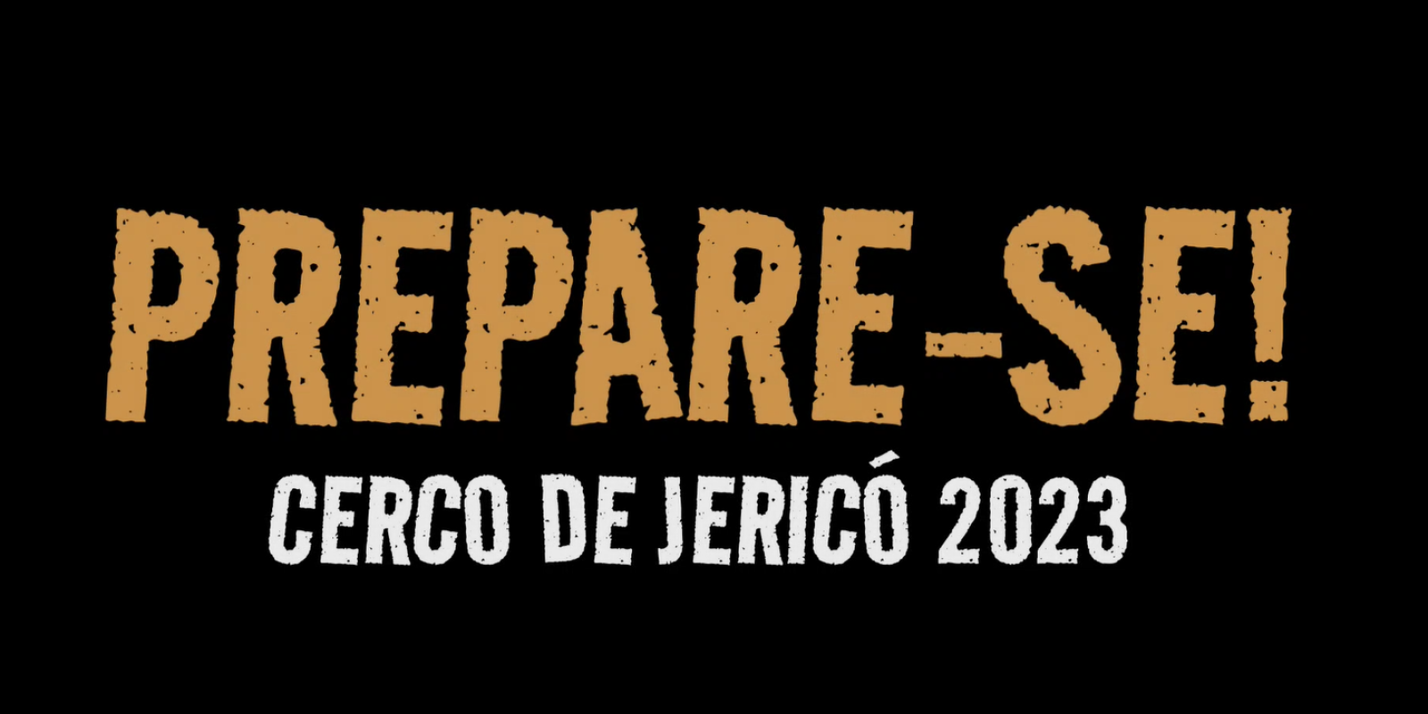 Cerco de Jericó volta a ser em janeiro