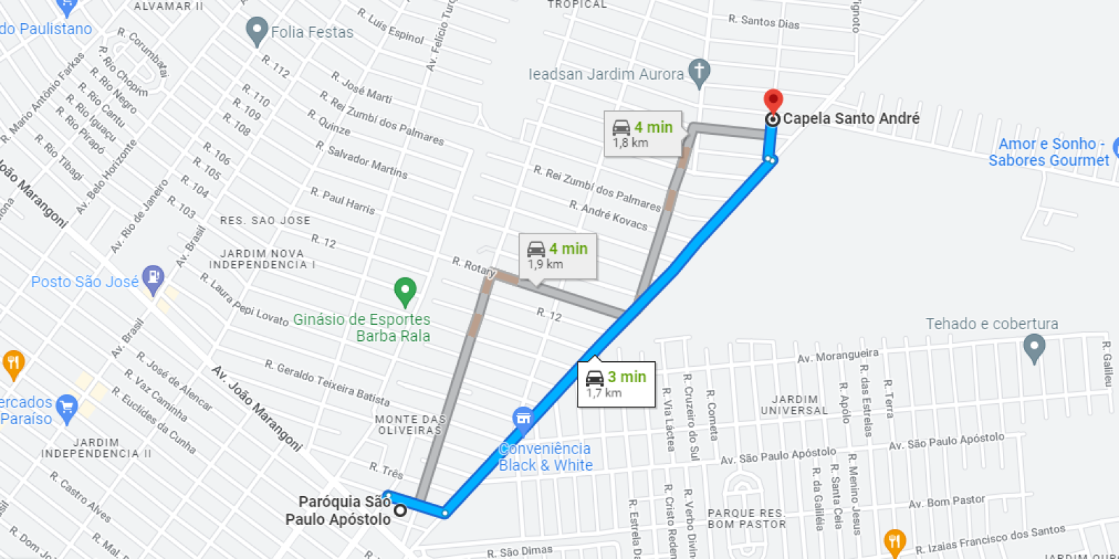 Paróquia inaugura Capela Santo André no dia do padroeiro