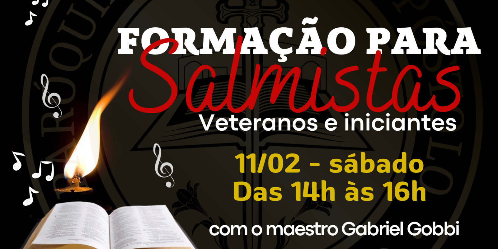 Formação para Salmistas com maestro Gabriel Gobbi