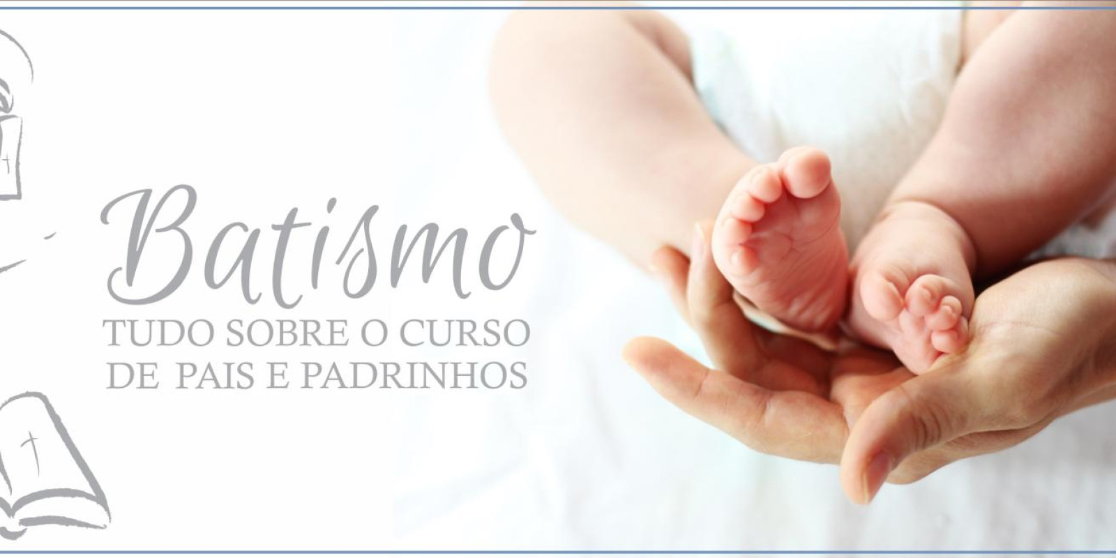 Paróquia abre 100 vagas para preparação ao batismo