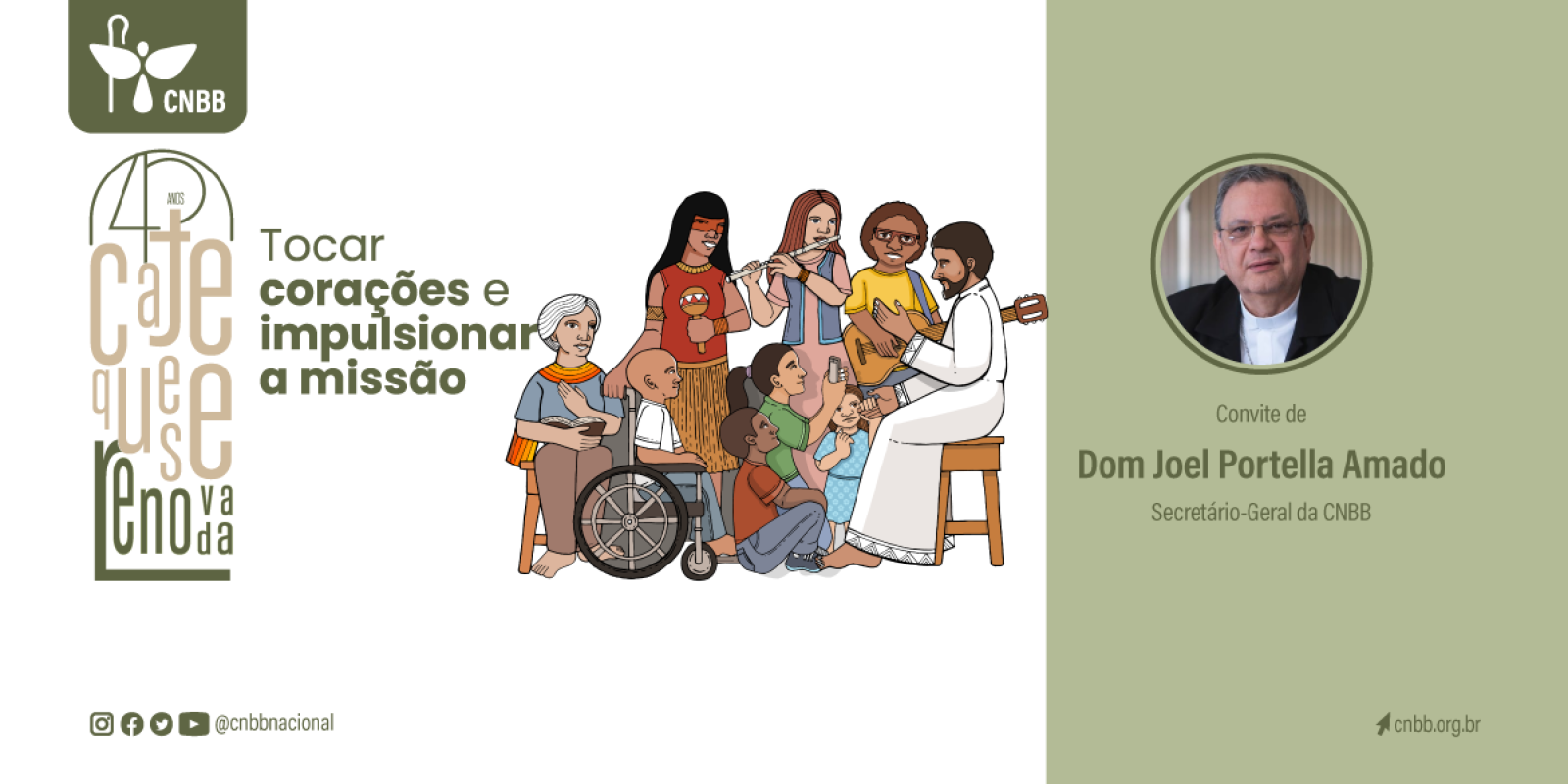 Encontro sobre o documento Catequese Renovada reunirá milhares de catequistas