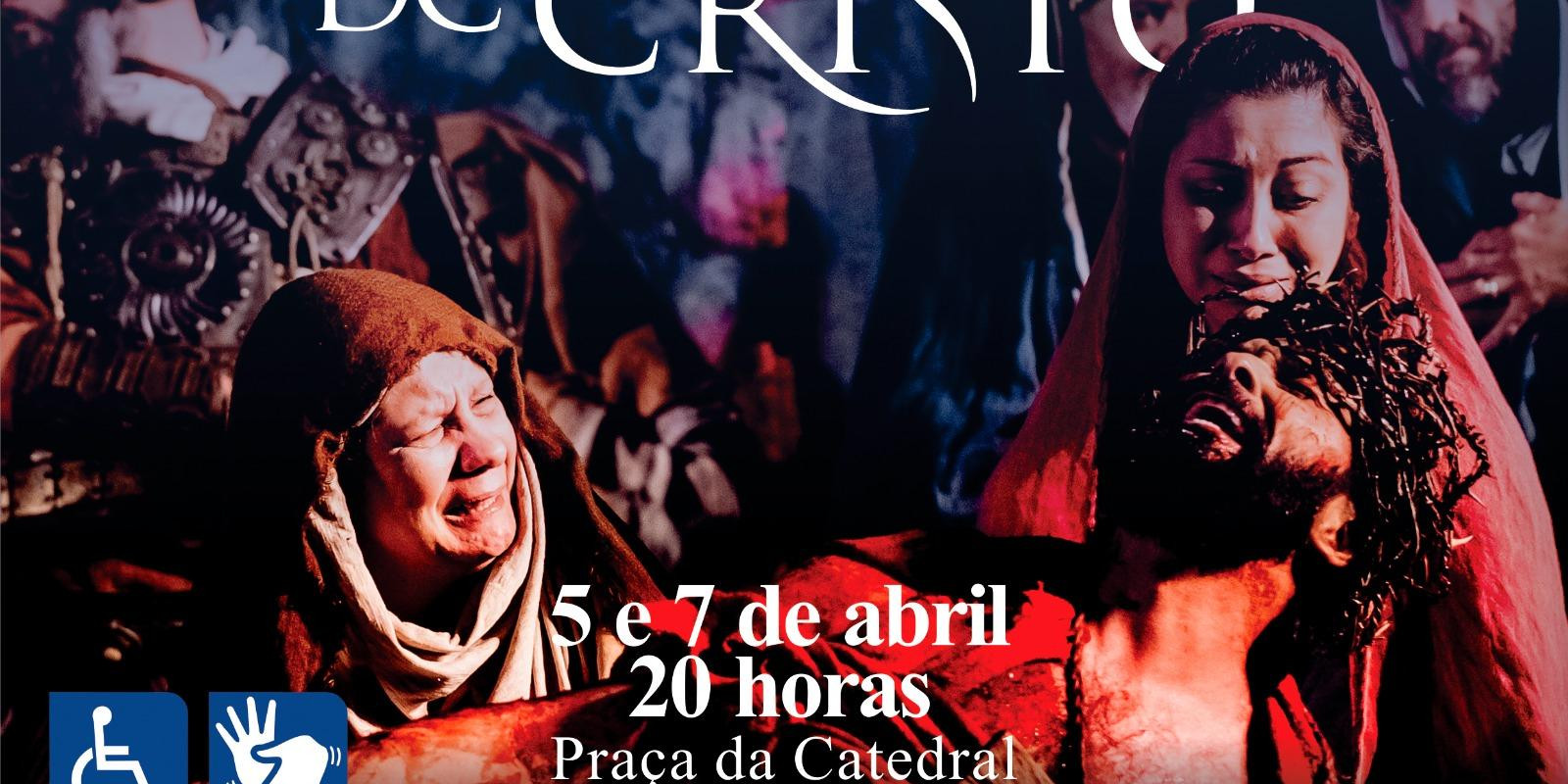 Personagens femininas são destaques na Paixão de Cristo da Catedral