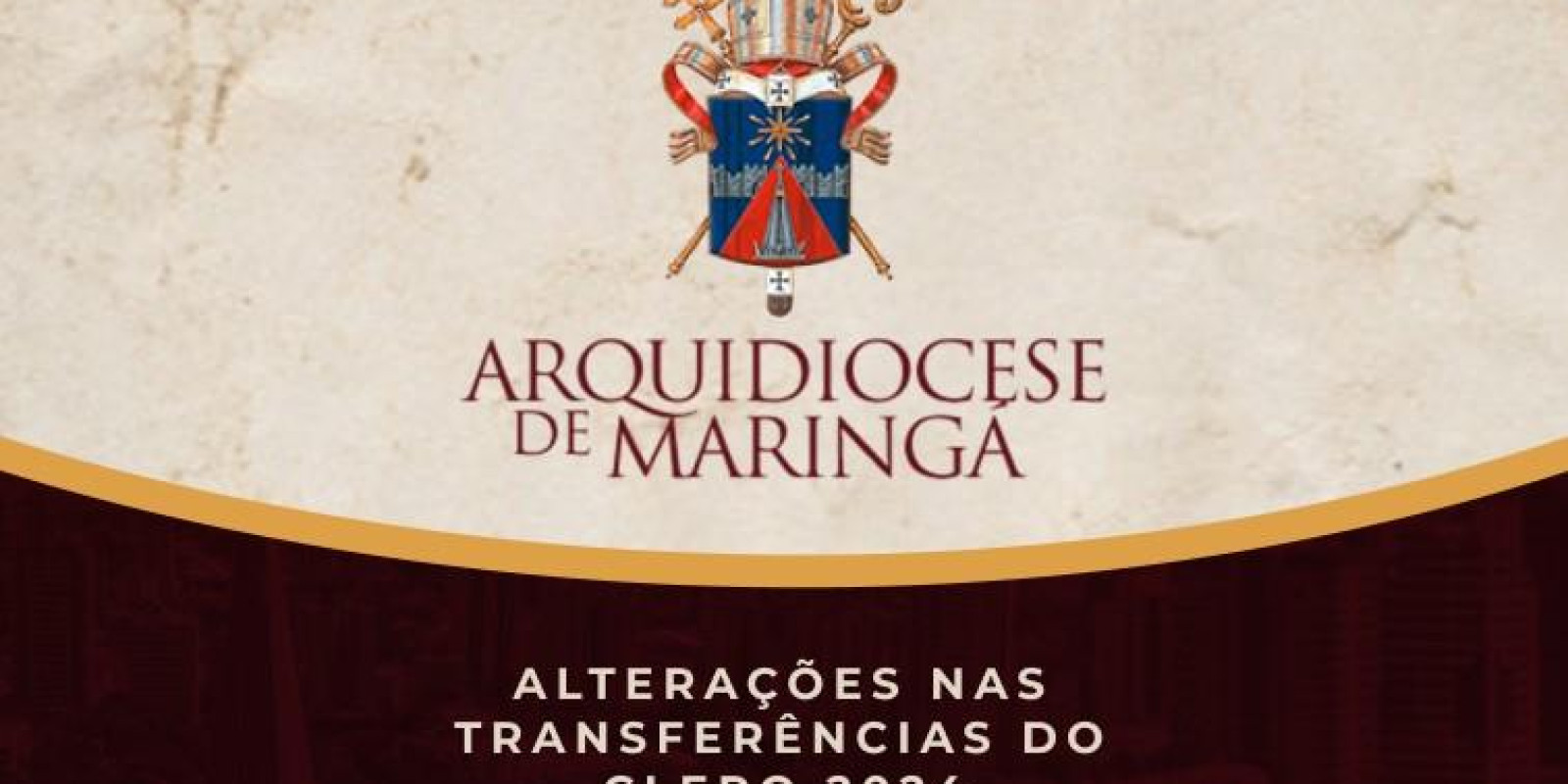 NOVAS TRANSFERÊNCIAS NO CLERO ARQUIDIOCESANO
