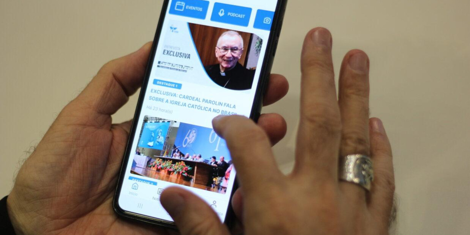 APLICATIVO DA CNBB TRAZ INTEREÇÃO, NOTÍCIAS E ORAÇÕES