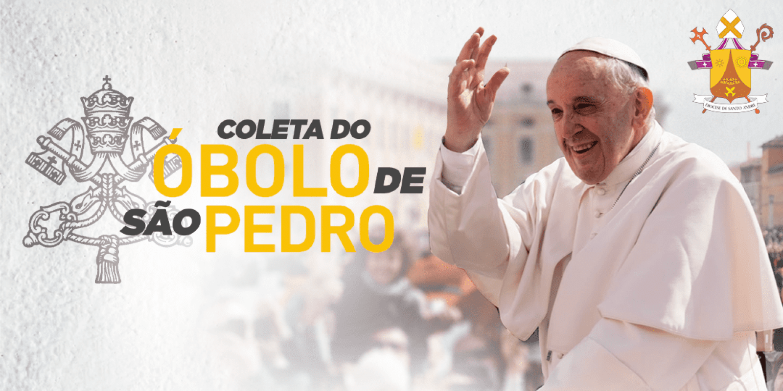 ÓBULO DE SÃO PEDRO AJUDA O PAPA FRANCISCO EM SUA MISSÃO