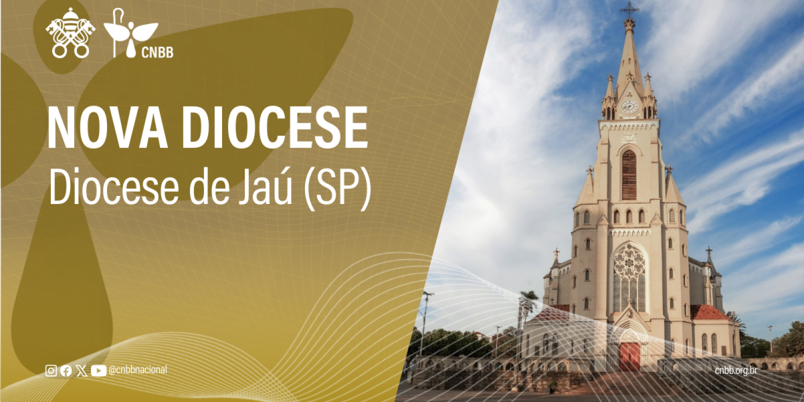 PAPA FRANCISCO CRIA NOVA DIOCESE NO BRASIL