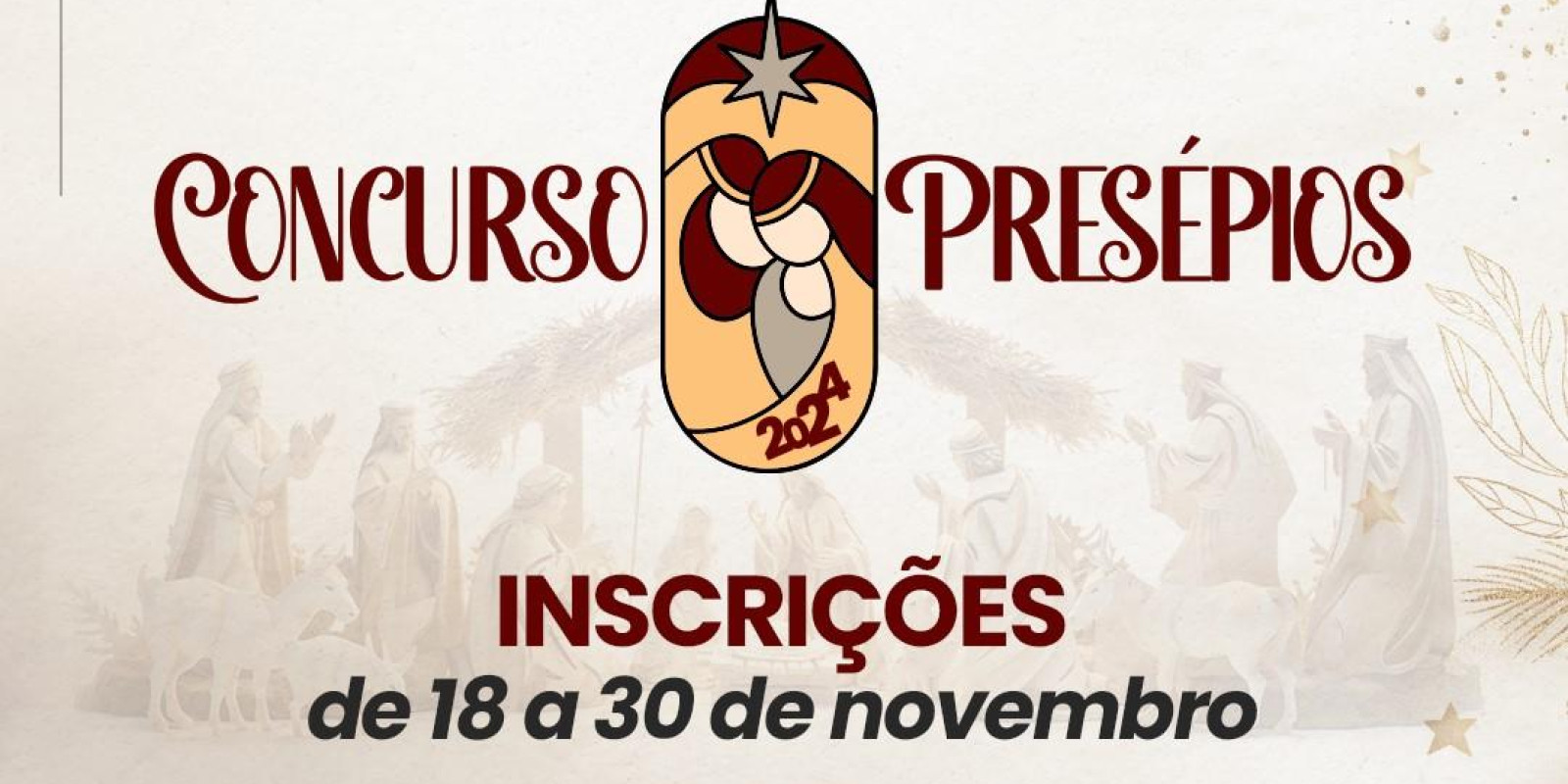 IGREJA INCENTIVA A MONTAGEM DE PRESÉPIOS NATALINOS