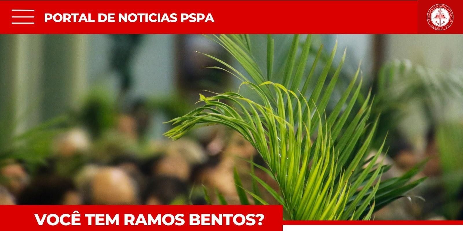 PARÓQUIA RECOLHE RAMOS PARA CONFECÇÃO DAS CINZAS