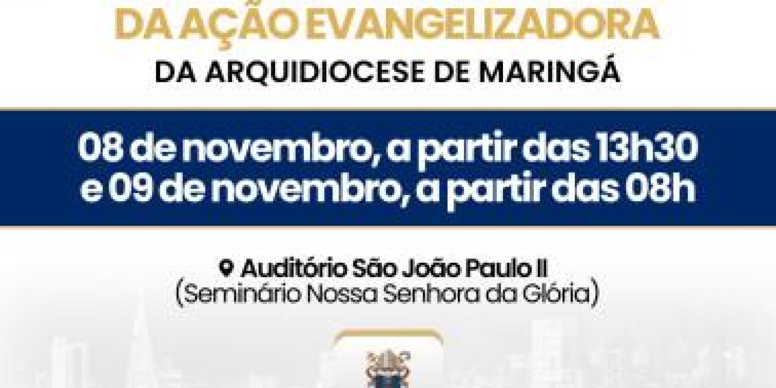 ARQUIDIOCESE REALIZA 2ª PLENÁRIA DA ASSEMBLÉIA