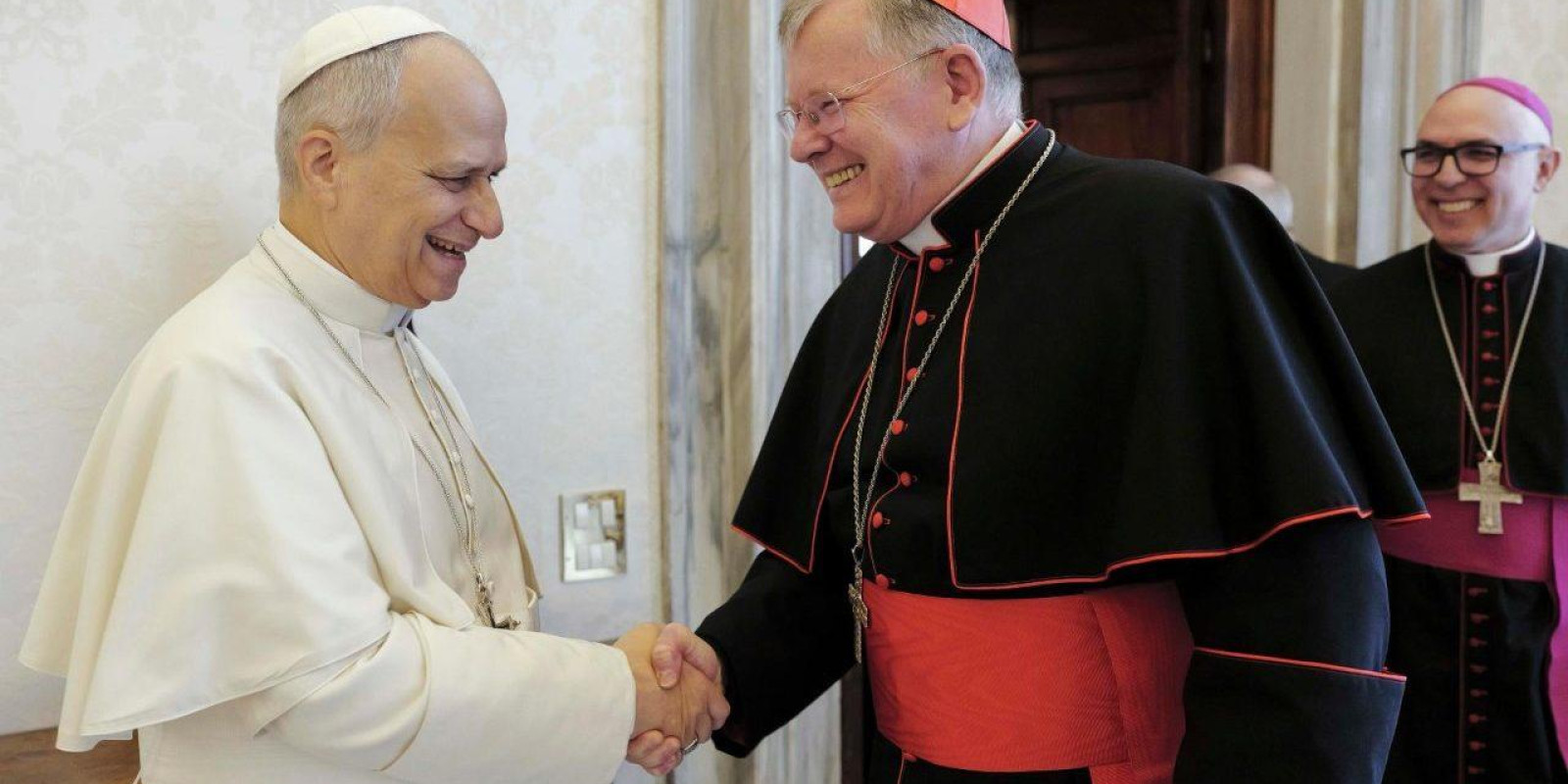 PAPA LEÃO XIV RECEBE PRESIDÊNCIA DA CNBB NO VATICANO