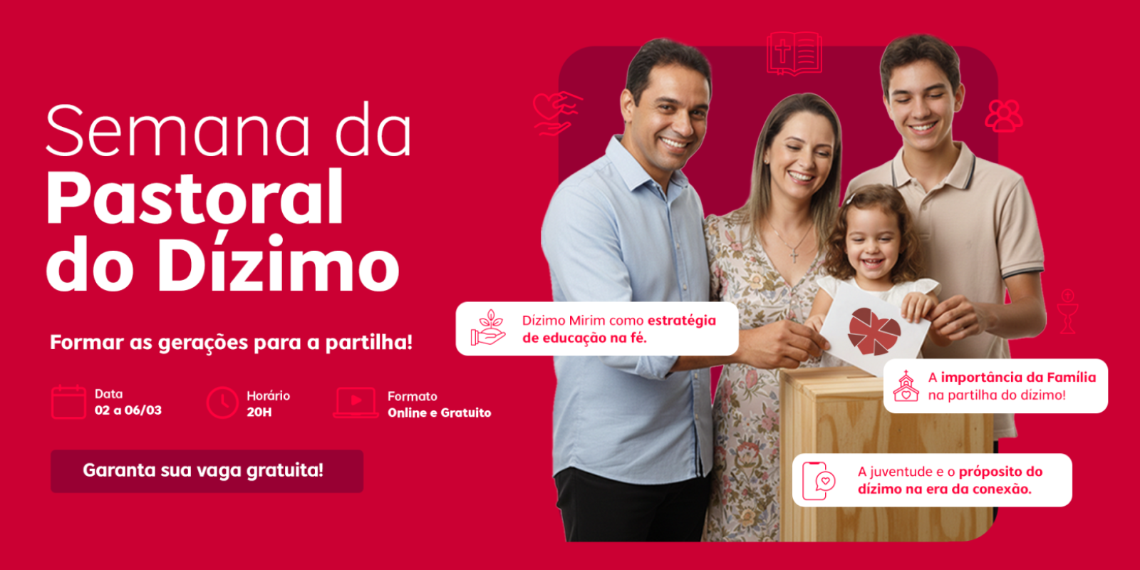 FORMAR AS GERAÇÕES PARA A PARTILHA