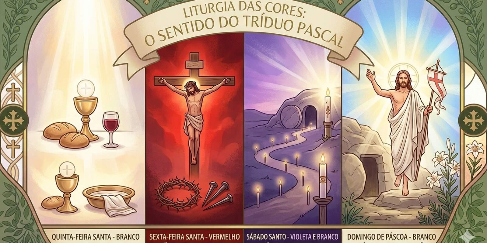 AS CORES QUE REVELAM O AMOR DE DEUS