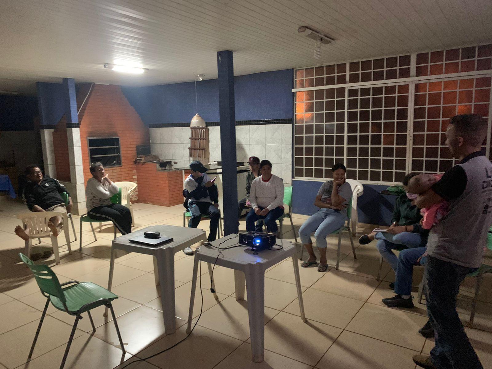 Capela Santo André discute novas divisões das CEB´s