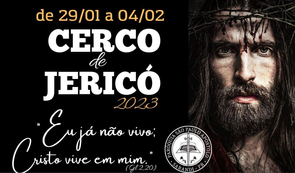 Cerco de Jericó 2023 terá atividades diárias das 15h às 23h