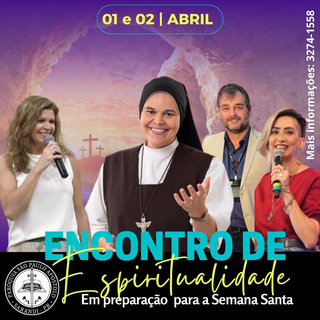 Retiro de Espiritualidade: inscrições começam na próxima terça-feira, 14 de março