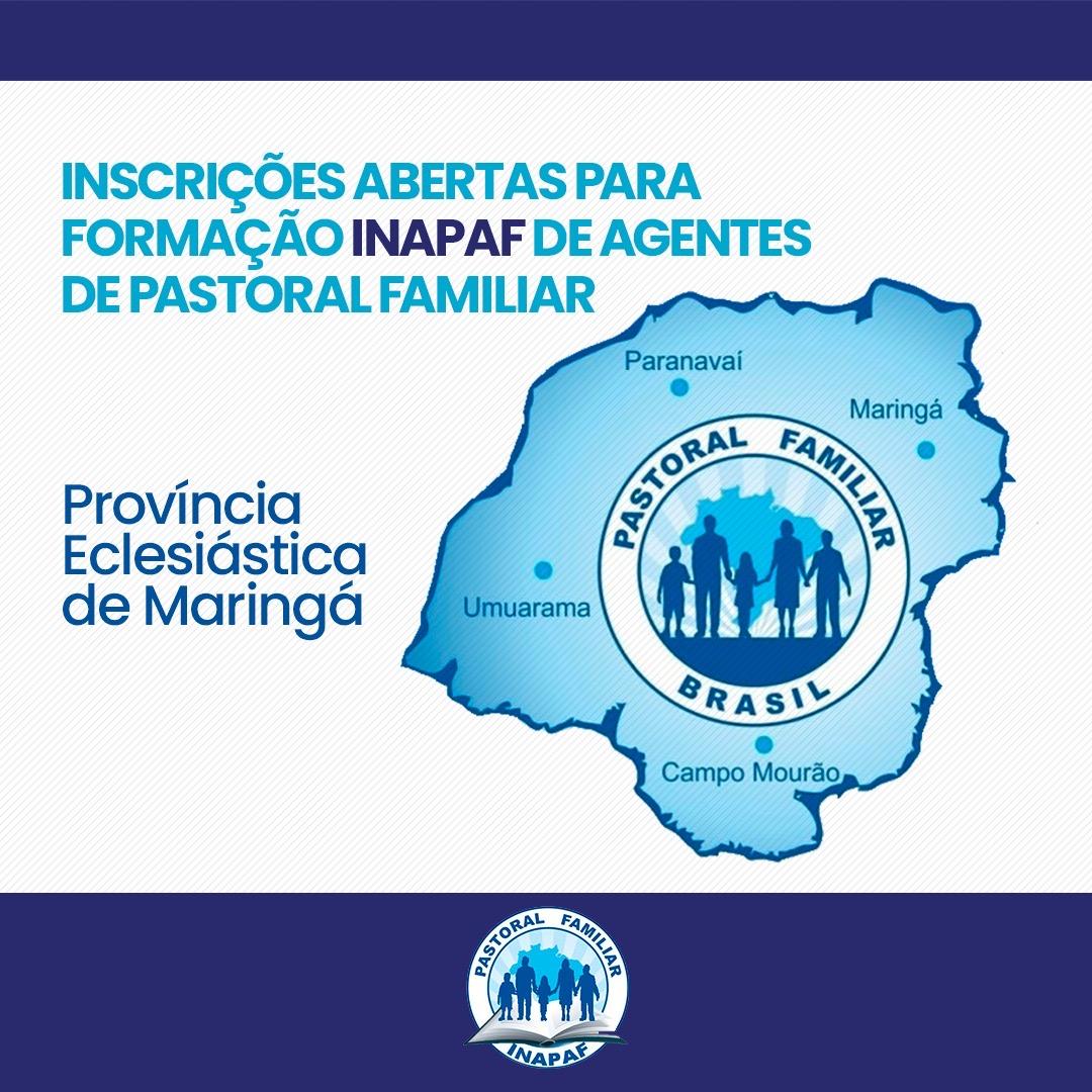INSCRIÇÕES ABERTAS PARA FORMAÇÃO DE AGENTES DA PASTORAL FAMILIAR