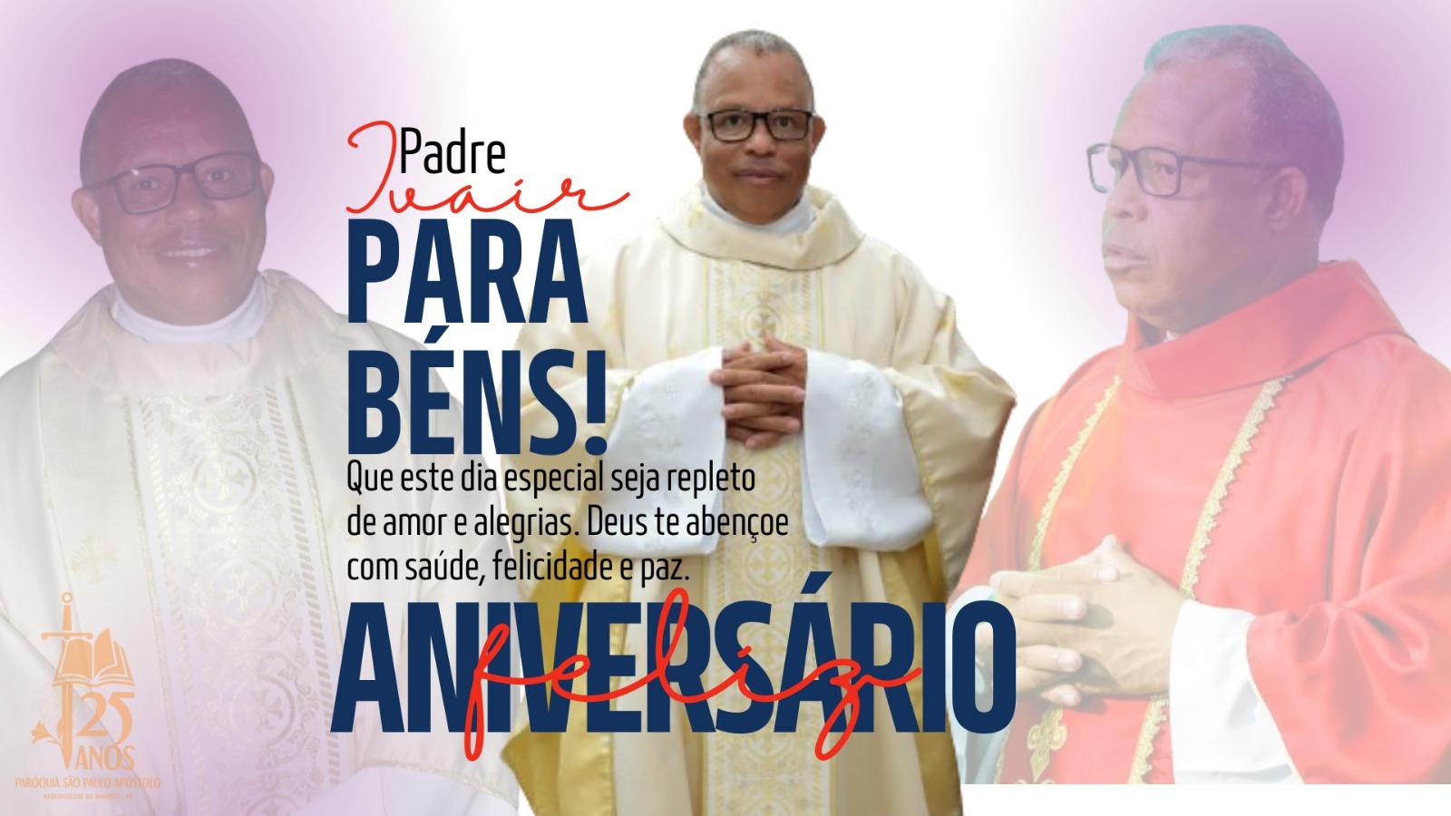 COMUNIDADE CELEBRA ANIVERSÁRIO DE PE. IVAIR
