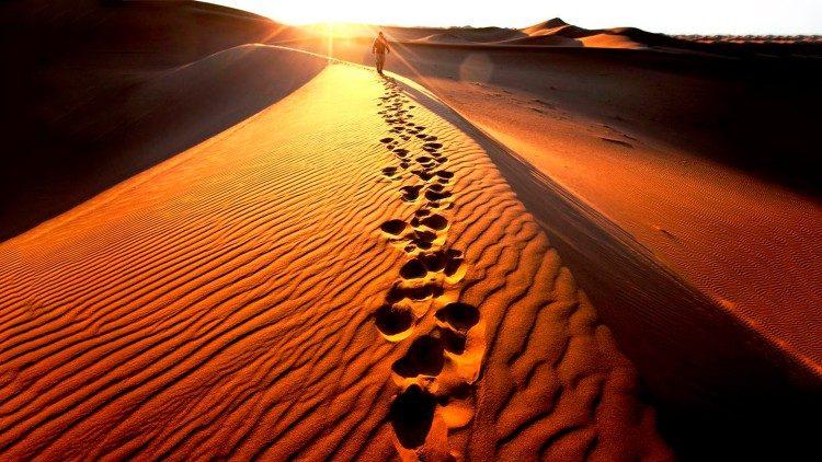 PAPA AFIRMA QUE A QUARESMA É TEMPO DA GRAÇA NA QUAL O DESERTO VOLTA A SER LUGAR DO PRIMEIRO AMOR