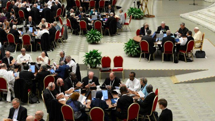 PAPA PROMOVE GRUPOS DE ESTUDO SOBRE TEMAS LEVANTADOS NO SÍNODO