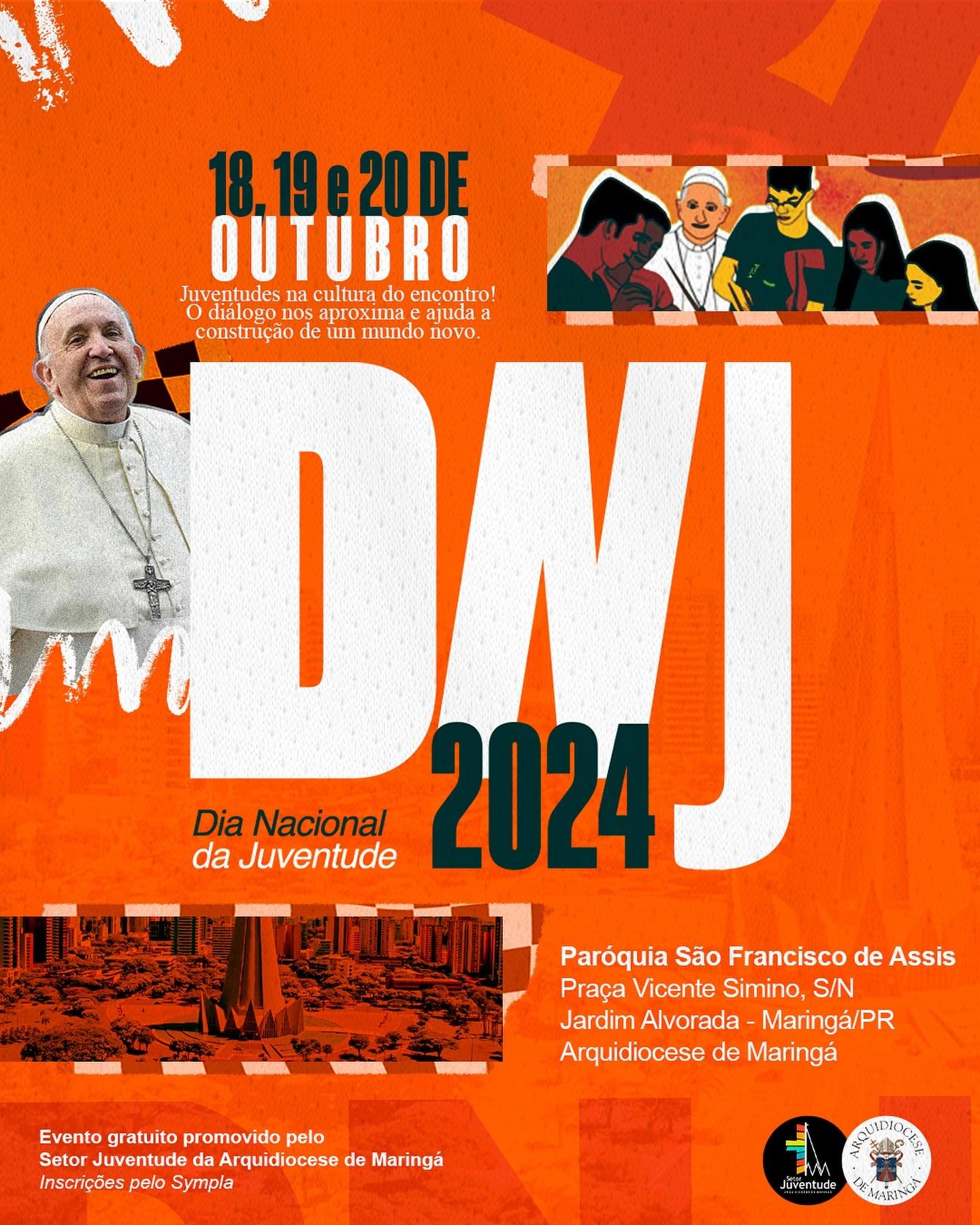 ARQUIDIOCESE: SETOR JUVENTUDE ANUNCIA DNJ 2024