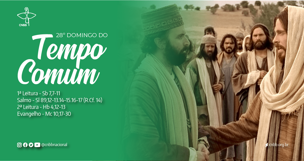 ESCALA DO 28º DOMINGO DO TEMPO COMUM
