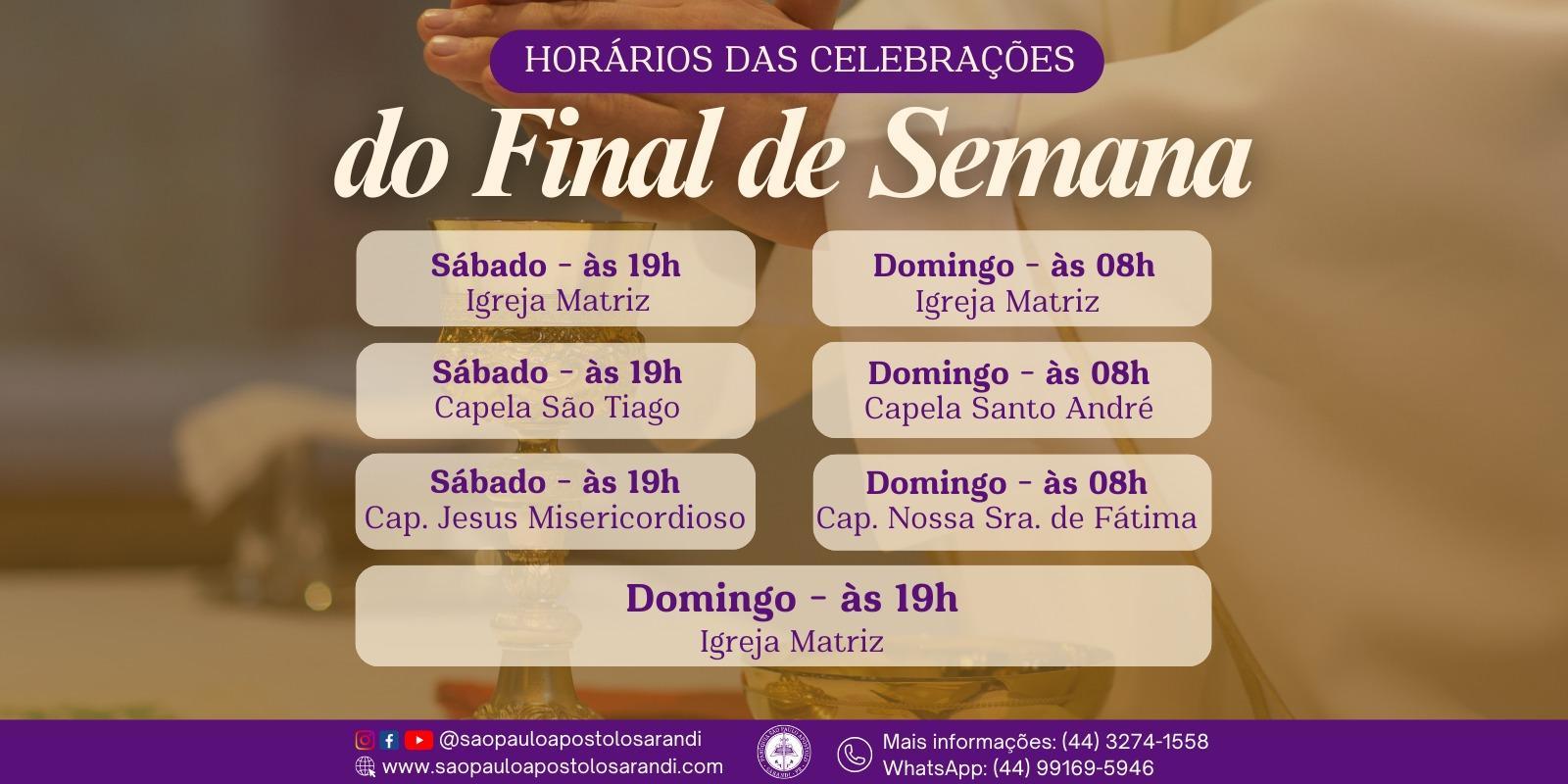 ESCALA DO 5º DOMINGO DA QUARESMA