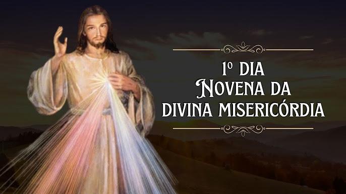 NOVENA DA DIVINA MISERICÓRDIA COMEÇA NA SEXTA-FEIRA SANTA
