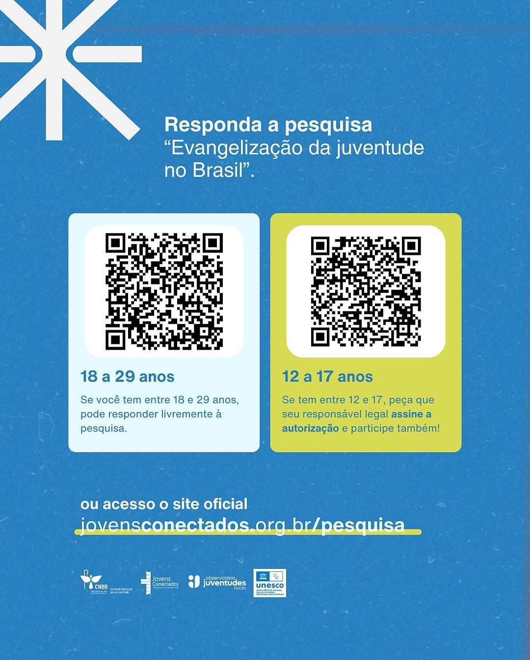IGREJA CONVIDA JOVENS À PARTICIPAR DE PESQUISA IGREJA CONVIDA JOVENS À PARTICIPAR DE PESQUISA