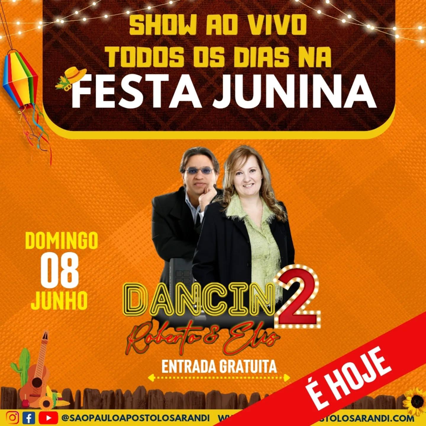 FESTA JUNINA É PRORROGADA ATÉ SEGUNDA-FEIRA (09)