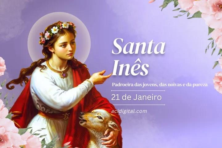 SANTA INÊS DESAFIOU O IMPÉRIO POR AMOR A CRISTO