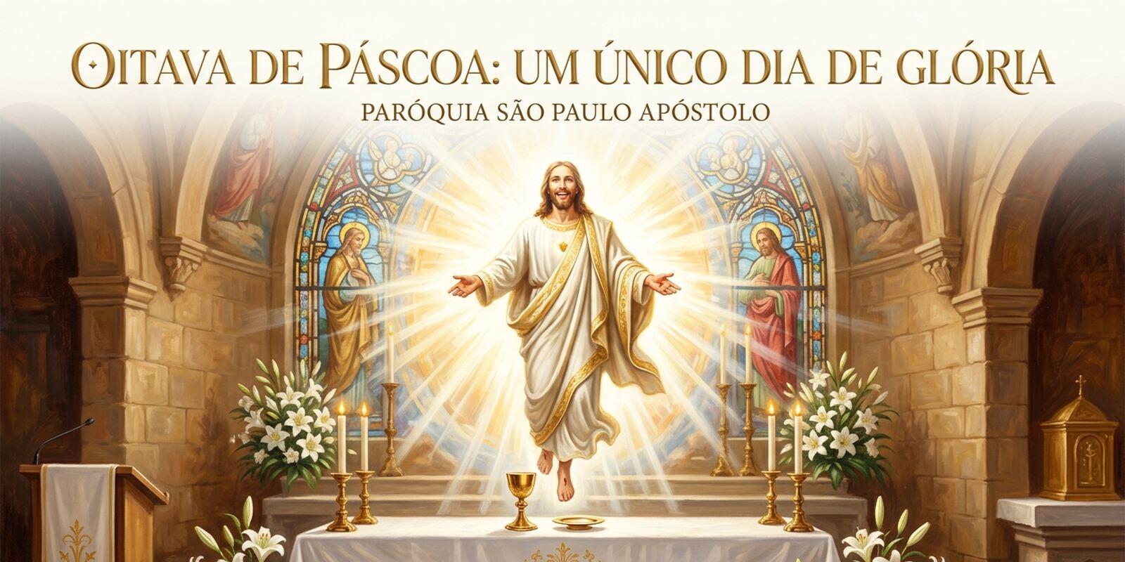 OITAVA DE PÁSCOA É UM ÚNICO DIA DE GLÓRIA